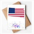 thumbnail image 1 of South Dakota Welcome Back Greeting Cards Envelopes Blank, 1 of 3