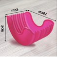 thumbnail image 4 of Burger Buddy Silicone Burger Holder, Sandwich Stand, Reusable Burger Fixed Box, 4 Pack, 4 of 5