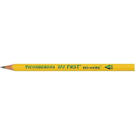 pencil eraser without graphite yellow ticonderoga types multiple laddie tip pack triangular opens walmart