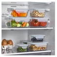 thumbnail image 7 of Glass Food Storage Containers, 8 Piece Set - 5oz Rectangular & 7oz Square - Tempered Glass Fridge & Freezer Safe Containers with Lids, 7 of 7