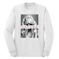 thumbnail image 2 of Wild Bobby, Marilyn Savage Bandana, Streetwear, Men Long Sleeve Shirt, White, X-Large, 2 of 4