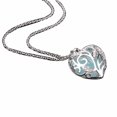 thumbnail image 2 of Joernso Fashion Women Hollow Out Heart Rhinestone Pendant Luminous Chain Necklace Gift, 2 of 8