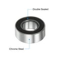thumbnail image 4 of 20 Packs MR84-2RS Deep Groove Ball Bearings 4x8x3mm Chrome Steel Miniature Bearing Double Sealed, P6 (ABEC 3), 4 of 6