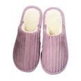 thumbnail image 2 of KYAIGUO Womens Mens Slippers House Shoes Warm Shoes Winter Slip on House Shoes Slippers Cozy Fluffy Soft Memory Foam Comfy Indoor/Outdoor Plush Anti-Skid, 2 of 9