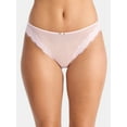thumbnail image 2 of No Boundaries Valentine's Day Sheer Micro Cheeky Panties, 2-Pack, Women's, 2 of 5