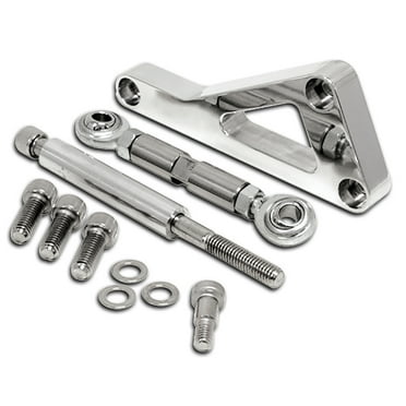 For Chevy SB Small Block Alternator Bracket Set LWP Polished Billet Aluminum