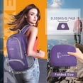 thumbnail image 2 of Mochila ZOMAKE ligera y plegable de 30 litros para viajes de senderismo, 2 of 6