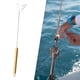 thumbnail image 4 of Doblaje Twisters Soporte de Hilo de Bobina Accesorios de Plantilla de Latón Acabado de Látigo Enrollador de Línea Aparejo de Pescado Atado de B Soledad Torbellinos de doblaje, 4 of 8