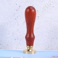 thumbnail image 3 of YSNOOWE Sello De Cera Decorativo Vintage En Madera Y Cobre Para Sobres Y Tarjetas, 3 of 8