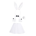 thumbnail image 1 of Conjunto de disfraz de , diadema con orejas de conejo encantadoras para fiestas temáticas de disfraces de Pascua, 1 of 8