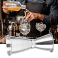 thumbnail image 4 of Bar Measuring Cup Cocktail Jigger, Stainless Steel Cocktail Jigger Double Head Measuring Cup Ounce Alcohol Measuring Cup Bar Shaker Tool, 4 of 8
