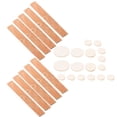 thumbnail image 3 of Bb Clarinet Accessories Kit Bb Key 17Pcs Sound Hole Pads 10Pcs Natural Cork Sheets, 3 of 7