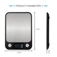 thumbnail image 2 of Digital Kitchen Food Scale Kitchen Weight Scales for Cooking Baking Food Scales, 2 of 8