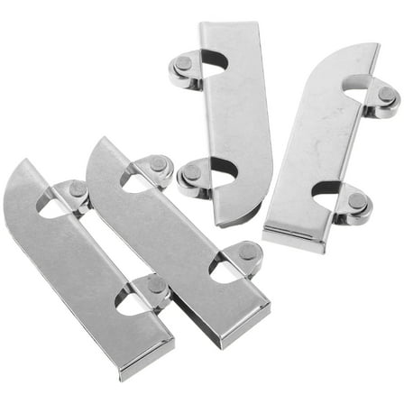 4pcs Heavy Duty Sliding Door Pulley Wheels Stainless Steel Rollers For Wardrobe Track Guide Rail Bearing Rolling Gate Wheels Strut Channel Trolley