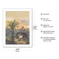 thumbnail image 2 of African Oil Palm (Elaeis Guineensis) - Organ Mountains Brazil - Vintage Botanical Illustration by Louis van Houtte c.1861 - Bamboo Fine Art 290gsm Paper Print (Unframed) 24x32in, 2 of 4