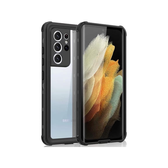Samsung Galaxy S21 Ultra Phone Case Waterproof with Screen Protector, Full Body Protection Shockproof Drop Proof Rugged Cover for Galaxy S21 Ultra 6.8 inch