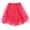 Hot Pink, variant on Ohufall Tulle Skirts for Women Sparkly Mini Tutu Skirt A-Line Mesh Layered Trendy High Elastic Waist Fairy Skirts