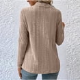 thumbnail image 7 of Spring Savings Clearance Lindreshi Cardigan Sweaters for Women Lightweight Clearance Fashion Women's Casual Long Sleeve Loose Solid Ladies Outing Cardigan Blouse, 7 of 7
