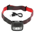 thumbnail image 1 of T601 LED luz delantera de ciclismo carga USB Camping pesca faro de inducción inteligente, 1 of 10