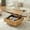 Natural, variant on Square Lift-Top Coffee Table with Hidden Storage Space, Wood Square Large Center Table for Living Room, Retro Coffee Tables for Meeting Room, Home, Black