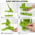 thumbnail image 5 of 58MM Badge Button Maker Machine Multiple-Size with 100Pcs Button Parts DIY Badges Press Machine Set ,Easy to Use, 5 of 5