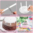 thumbnail image 3 of 26-27 36 Pieces Plastic Cake Dowel Rods Set 20 Pieces White Cake Sticks Support Rod And 4 Pieces Cake Sep, 3 of 5