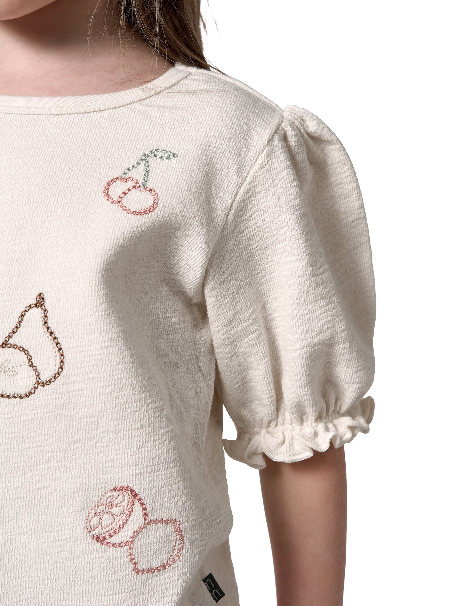 Modern Moments by Gerber Toddler Girl Organic Top and Short Outfit Sets, 4-Piece, Sizes 12 Monts - 5T