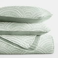 thumbnail image 5 of Ultra Soft Lightweight Quilt Sets in Scalloped Eucalyptus for Full/Queen Bedding by Comfort Canopy, 5 of 16