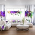 thumbnail image 3 of Design Art Hong Kong Skyline Canvas Print, 3 of 3