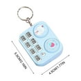 thumbnail image 3 of Hbdhejl Mini Handheld Whac A Mole Game Machine With Cartoon Design Fun And Play Toy Keychain Pendant Disc Player Shape Reactive For Game Enthusiasts And Kids, 3 of 6
