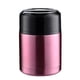 thumbnail image 2 of Termo de acero inoxidable para alimentos calientes, recipiente para sopa, recipiente aislante para comida caliente. Rosa 800ml, 2 of 9