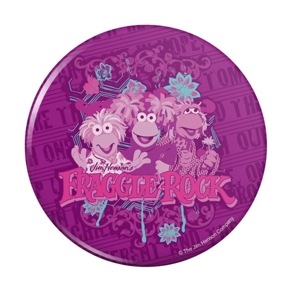 Jim Henson's Fraggle Rock Kitchen Refrigerator Locker Button Magnet