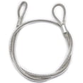 thumbnail image 1 of Cables de seguridad de acero inoxidable, cable de seguridad para candado de equipaje, trenzado ligero, 1 of 5