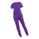 thumbnail image 1 of Conjunto de uniforme médico para mujer, top y pantalón deportivo, duradero, cuello en V, elástico y atlético, para enfermera SG, 1 of 9