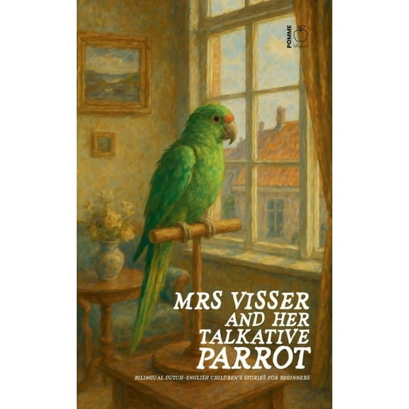 Mrs Visser and Her Talkative Parrot: Bilingual Dutch-English Children's Stories for Beginners, (Paperback)