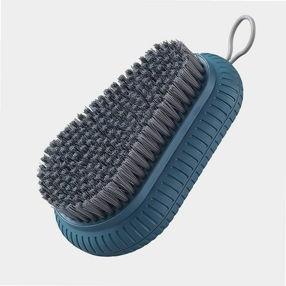 Heavy Duty Nail Brush Durable Stiff Fingernail Scrub Brush Hanging Rope at the end Multipurpose Cleaning Brush