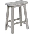 thumbnail image 1 of Boraam Sonoma Counter Stool, 24-Inch, Storm Grey Wire-Brush, 1 of 5