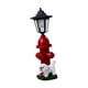 thumbnail image 5 of Figuras de perros Luces solares de iluminación de paisaje, regalo , decoración de jardín de escultura de resina linda única para patio de casa, 5 of 8