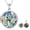 Abalone flower, variant on Heart Locket Necklace That Holds Pictures Sterling Silver Butterfly Locket Personalized Custom Photo Pendant Necklace Jewelry Gifts for Women Her