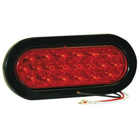 Buyers Products 5626520 Stop/Turn/Tail Light with Grommet and Plug, 6-1/2"