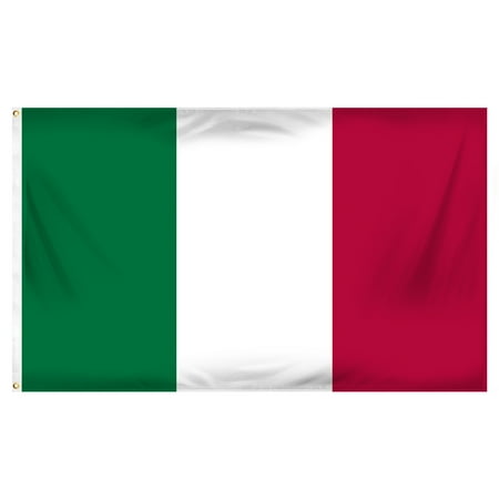 - 3ft x 5ft Italy Flag - Printed Polyester