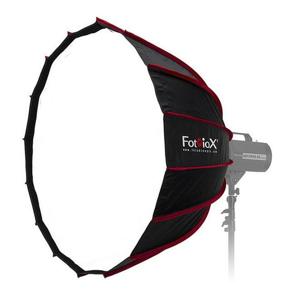 Fotodiox EZP-DLX-BWN-28 28 in. DLX Parabolic Softbox with Bowens Gemini & Calumet Travelite