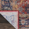 thumbnail image 5 of Nourison Global Vintage Oushak Red 5'3" x 7'6" Area Rug, (5' x 8'), 5 of 8