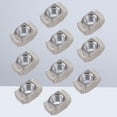 thumbnail image 3 of 50Pcs European Aluminum Extrusions Slim T-Nut Thread (M4x10x6), 3 of 9