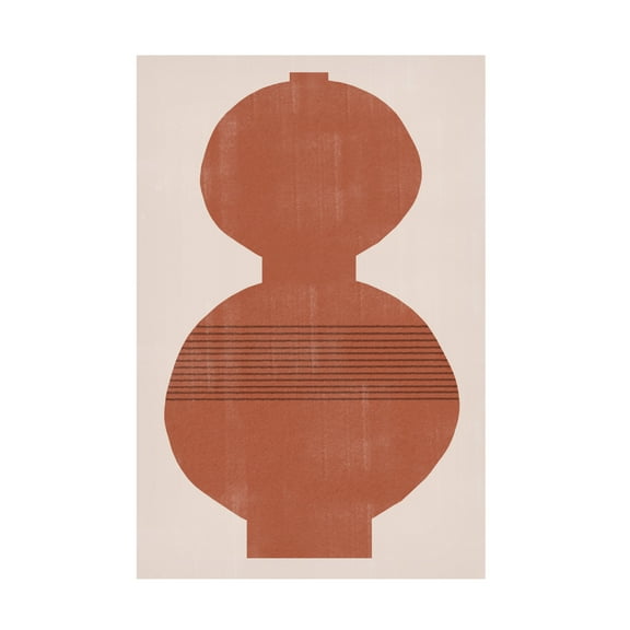 Trademark Fine Art THE MIUUS STUDIO Vase No3 Canvas Wall Art