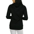thumbnail image 2 of ToBeInStyle Women's Long Sleeve Kangaroo Pocket Pullover Hoodie - Small, 2 of 4