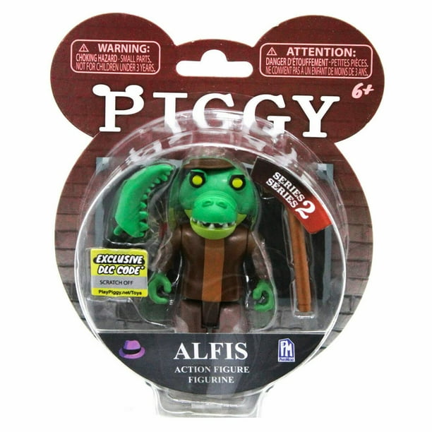 PIGGY - Alfis Action Figure (3.5 Buildable Toy, Series 2) Incluye DLC
