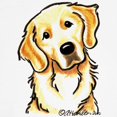thumbnail image 3 of CafePress - Golden Retriever Portrait Sweatshirt - Crew Neck Sweatshirt, 3 of 4
