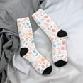 thumbnail image 5 of Logiee Happy Easter Print Adult Socks for Men & Women,Calf Socks, Ankle Socks,Boots Socks,Breathable Casual Sock,Unisex Crew Socks, 5 of 6