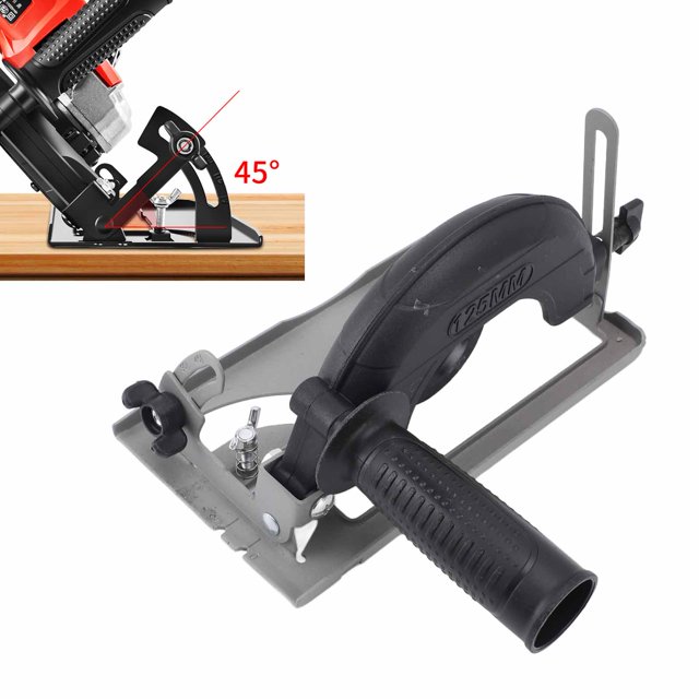 Meuleuse d'Angle Support de Coupe, Réduire la Poussière Réglable Sûr Angle Moulin Coupe Support Facile à Installer Non Deform pour un Usage Industriel Ensemble Multifonctionnel
